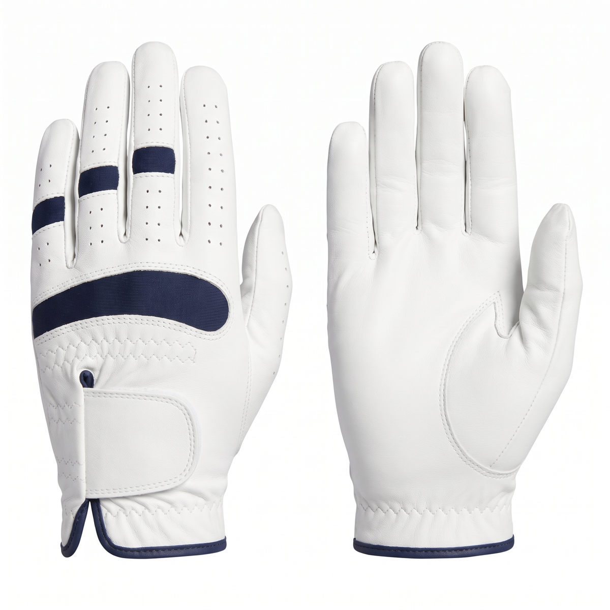 Murbie Fairway G2 golf glove back and perforated palm side by side