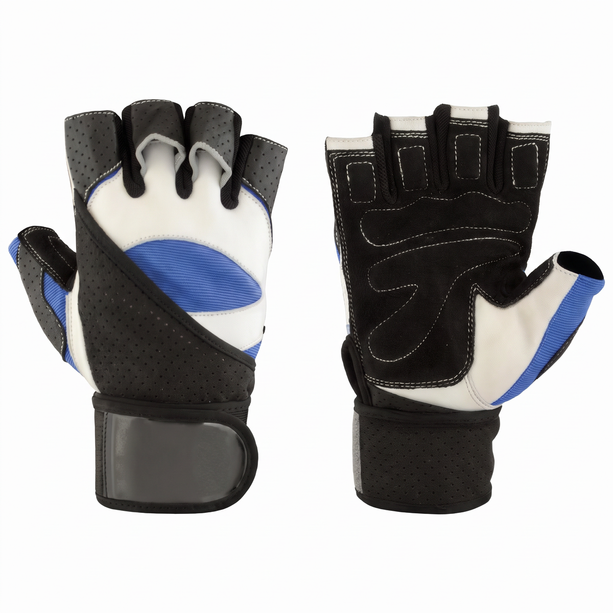 Murbie Iron I3 weightlifting glove back and palm side by side