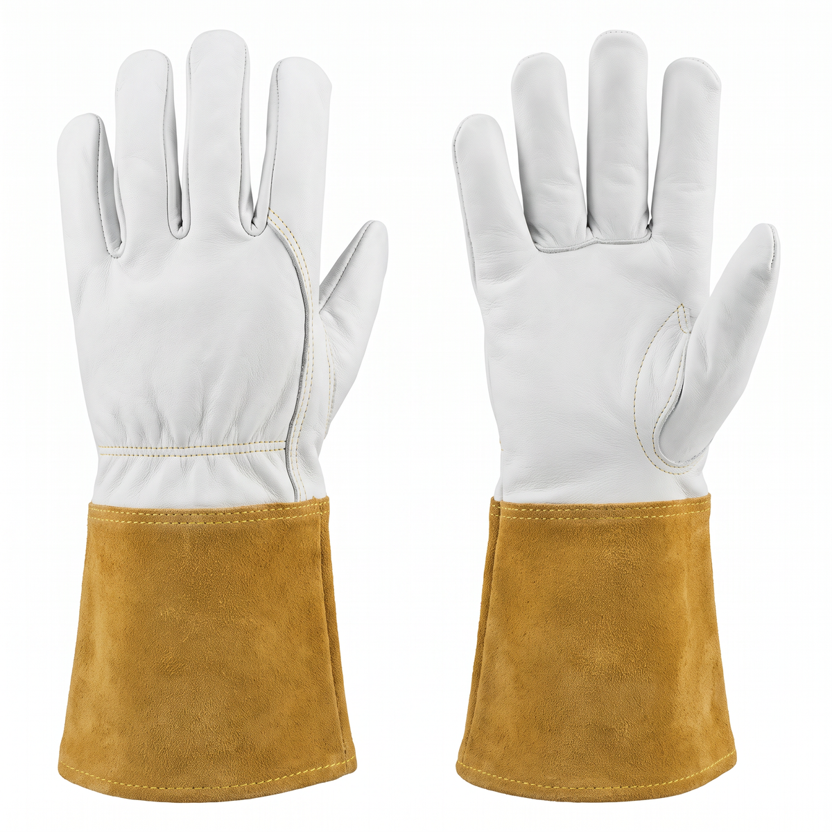 Murbie Forge T1 TIG welding gloves back and palm side by side
