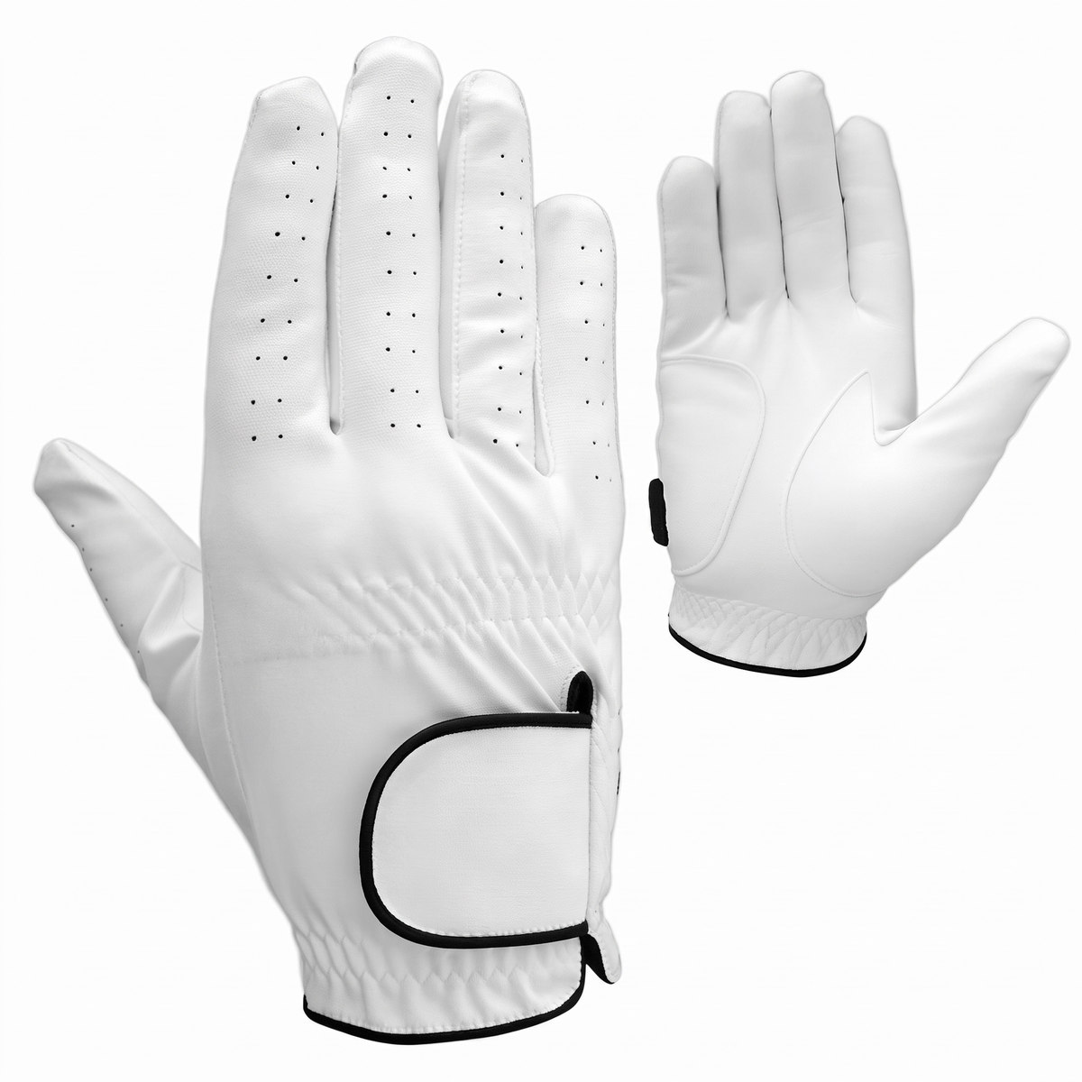 Murbie Fairway G8 golf glove back and palm side by side