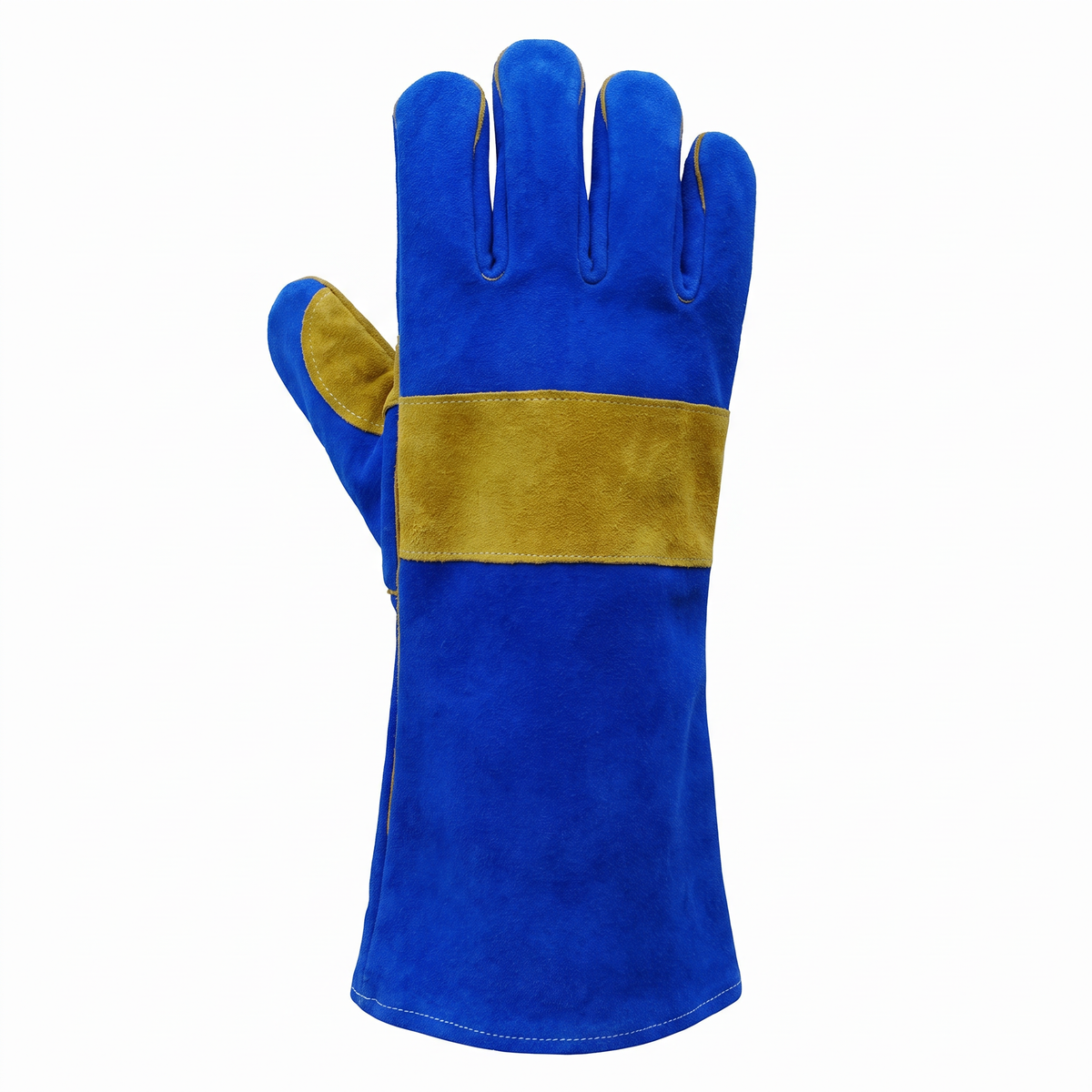 Murbie Forge S1 stick welding gloves, blue