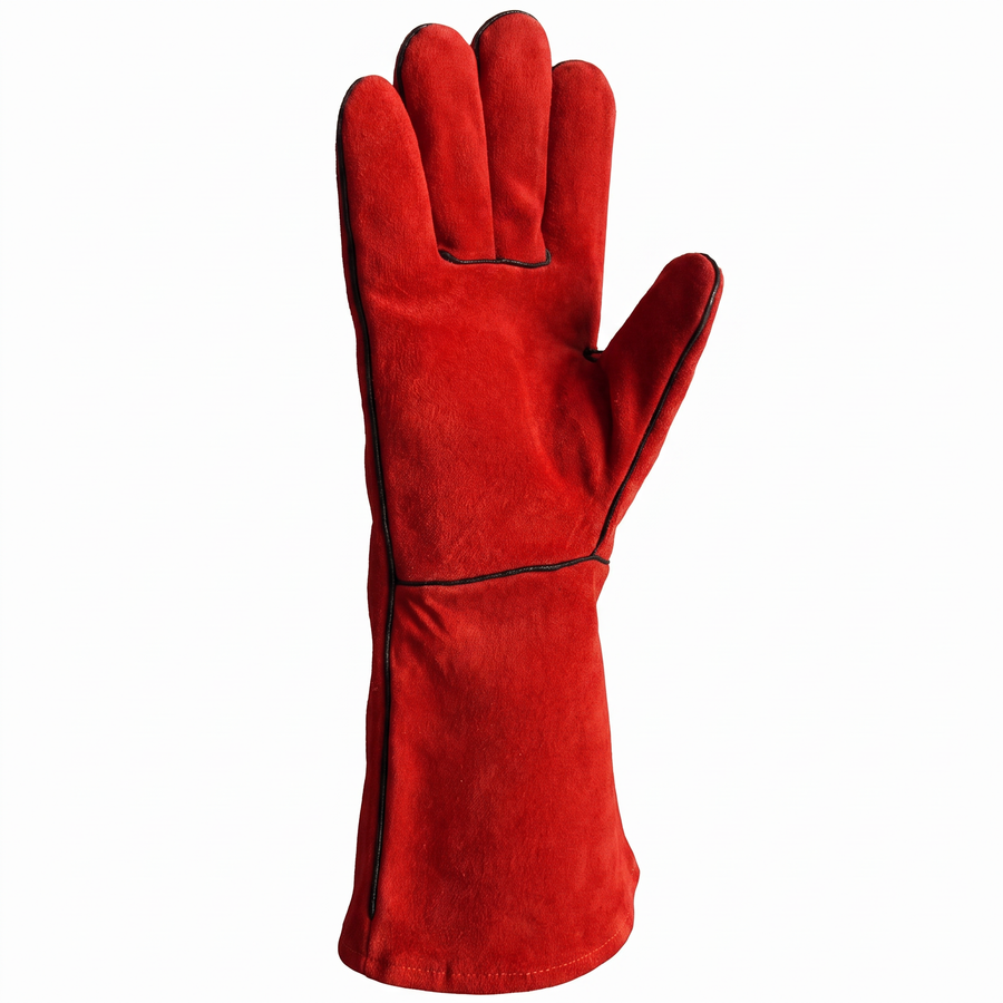 Murbie Forge S2 stick welding gloves, red
