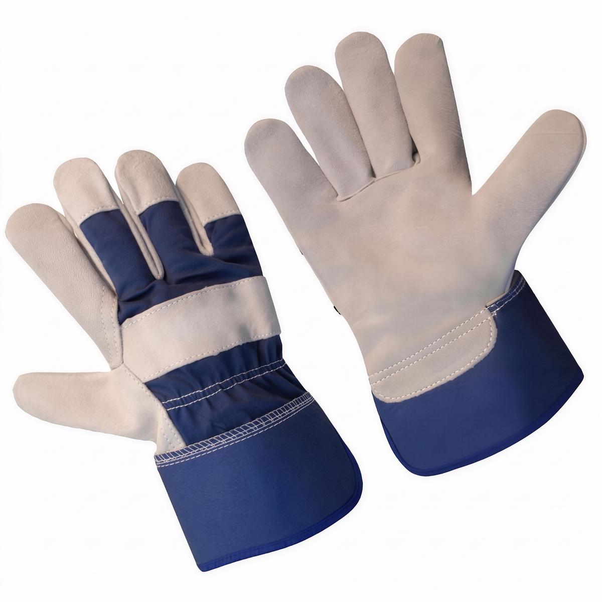 Murbie Haul L3 leather palm gloves back and palm side by side